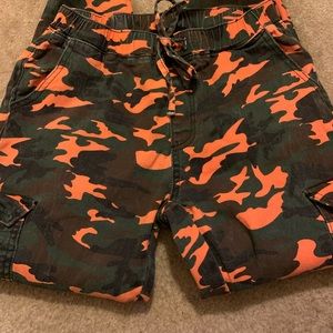 womans camo joggers